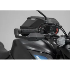 Protezioni della leva con deflettore vento Nero. Suzuki GSX-S 750 (16-), GSX-S 1000 (15-).
