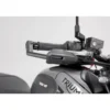 Protezioni della leva con deflettore vento Nero. Triumph Trident 660 (21-).