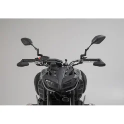 Protezioni della leva con deflettore vento Nero. Yamaha MT-07 / MT-09 / MT-10.
