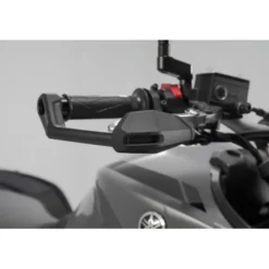 Protezioni della leva con deflettore vento Nero. Yamaha MT-07 / MT-09 / MT-10.
