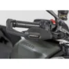 Protezioni della leva con deflettore vento Sw-Motech Nero. Ducati Streetfighter V2, Triumph Daytona.