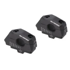 Riser Manubrio Inclinato Regolabile Sw-Motech Diametro 22 mm Nero