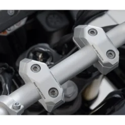 Riser Manubrio Inclinato Regolabile Sw-Motech Diametro 28 mm Argento