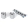Riser Manubrio Sw-Motech A 30 mm Argento LEH.07.039.118/30/S