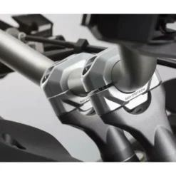 Riser Manubrio Sw-Motech Diametro 22 mm Argento
