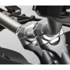 Riser Manubrio Sw-Motech Diametro 22 mm Argento