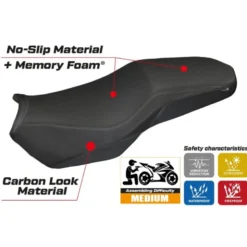 Rivestimento sella compatibile - BMW F 900 GS Adventure 2025 - mod Selb Comfort System
