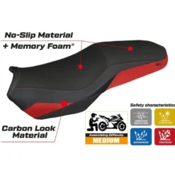 Rivestimento sella compatibile - BMW F 900 GS Adventure 2025 - mod Selb Comfort System