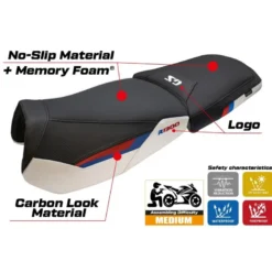 Rivestimento sella compatibile - BMW R 1300 GS Adventure Trophy 2024-2025 - mod Bear Comfort System