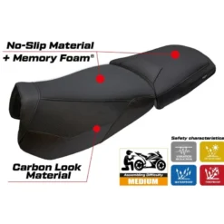 Rivestimento sella compatibile - BMW R 1300 GS Adventure Trophy 2024-2025 - mod Bear Comfort System