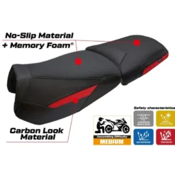 Rivestimento sella compatibile - BMW R 1300 GS Adventure Trophy 2024-2025 - mod Bear Comfort System