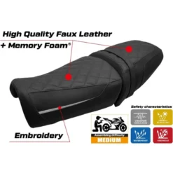 Rivestimento sella compatibile - BMW R12 NINE T 2025 - mod Ninette Comfort System