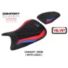 Rivestimento sella compatibile BMW S 1000 RR (19-23) modello Aichen Velvet Comfort System