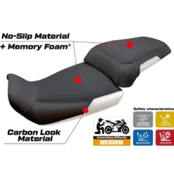 Rivestimento sella compatibile - CF Moto 800 MT 2022-2025 - mod Fira Comfort System