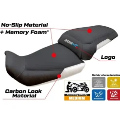 Rivestimento sella compatibile - CF Moto 800 MT 2022-2025 - mod Fira Comfort System