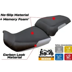 Rivestimento sella compatibile - CF Moto 800 MT 2022-2025 - mod Fira Comfort System