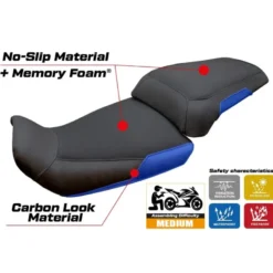 Rivestimento sella compatibile - CF Moto 800 MT 2022-2025 - mod Fira Comfort System