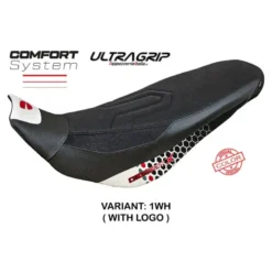 Rivestimento sella compatibile Ducati Desert-X Rally (22-24) modello Keren special color ultragrip comfort system