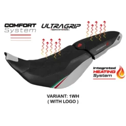 Rivestimento sella compatibile Ducati Desert-X (22-24) Ultragrip Heating Comfort System