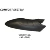Rivestimento sella compatibile Ducati Monster (94-07) modello Total Black comfort system