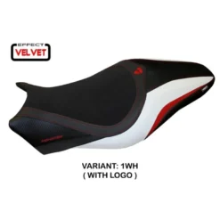 Rivestimento sella compatibile Ducati Monster 821 / 1200 (17-20) modello Valencia velvet