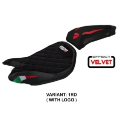 Rivestimento sella compatibile Ducati Panigale 1299 (15-18) modello Girona velvet