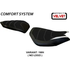 Rivestimento sella compatibile Ducati Panigale 1299 (15-18) modello Leiden velvet comfort system