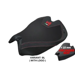 Rivestimento sella compatibile - Ducati Panigale V4 2025 - mod Argenta High