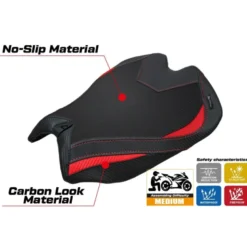 Rivestimento sella compatibile - Ducati Panigale V4 2025 - mod Argenta High