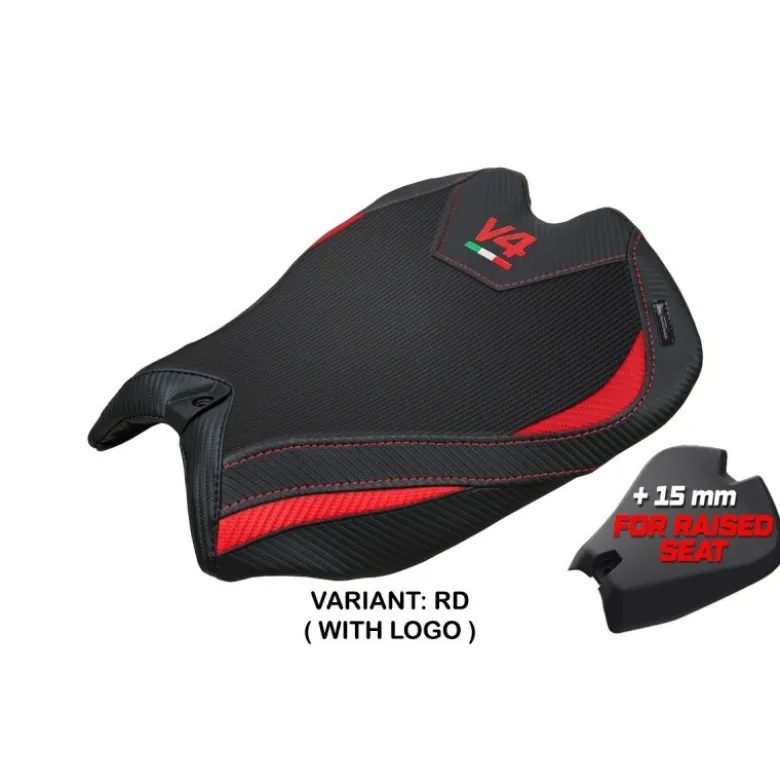 Rivestimento sella compatibile - Ducati Panigale V4 2025 - mod Argenta High