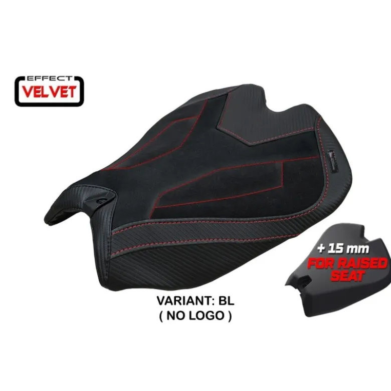Rivestimento sella compatibile - Ducati Panigale V4 2025 - mod Argenta High Velvet