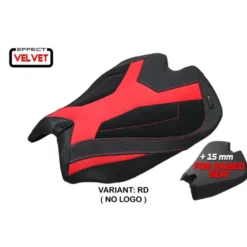 Rivestimento sella compatibile - Ducati Panigale V4 2025 - mod Argenta High Velvet