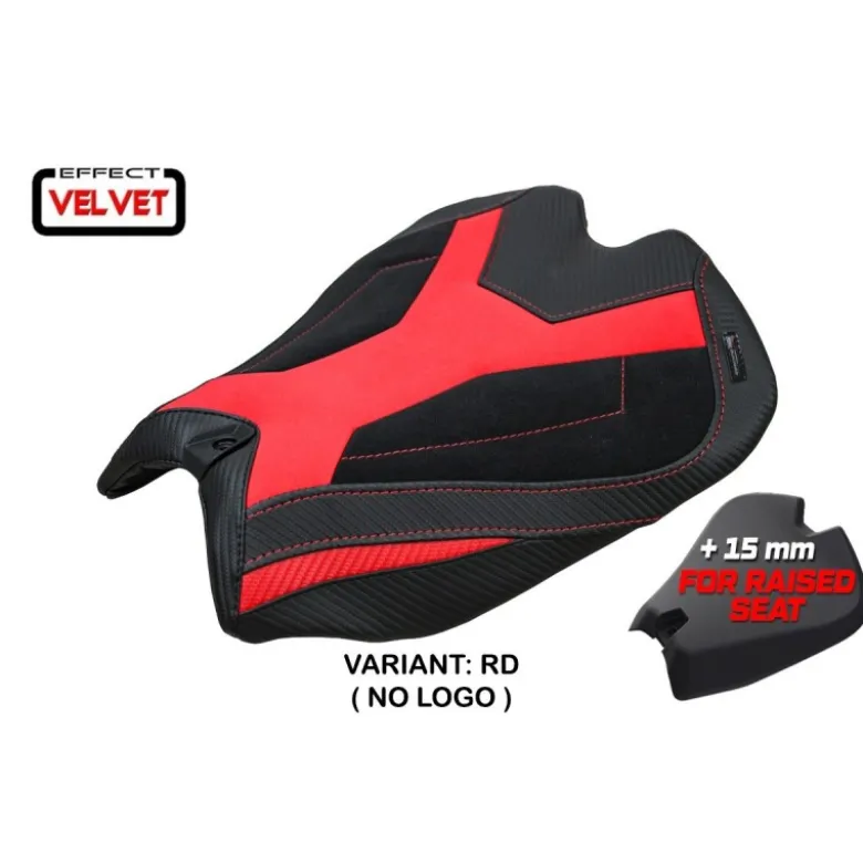 Rivestimento sella compatibile - Ducati Panigale V4 2025 - mod Argenta High Velvet