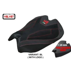 Rivestimento sella compatibile - Ducati Panigale V4 2025 - mod Argenta High Velvet