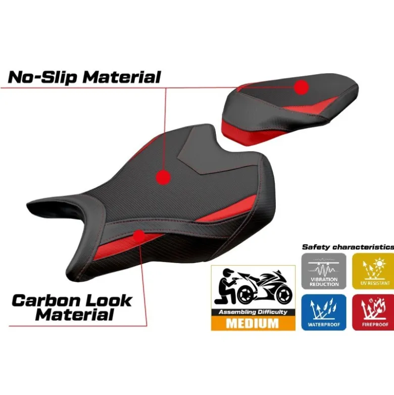 Rivestimento sella compatibile - Ducati Panigale V2 2025 - mod Asia