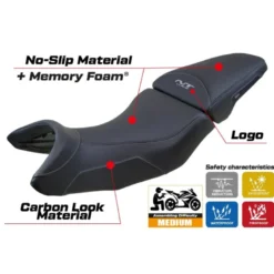 Rivestimento sella compatibile Honda NT 1100 (21-24) modello Miyagi Comfort System