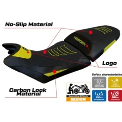 Rivestimento sella compatibile Husqvarna Norden 901 (22-24) modello Norvik ultragrip