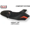 Rivestimento sella compatibile KTM 1290 Super Adventure S - T (15-20) modello Gaeta velvet comfort system