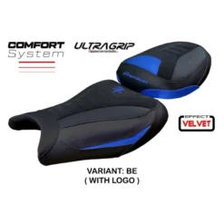 Rivestimento sella compatibile Suzuki GSX R 1300 Hayabusa (08-20) modello Japan Comfort System Velvet Ultragrip