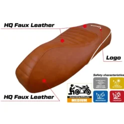 Rivestimento sella compatibile Vespa GTS 125/150/300 (09-24) modello Panarea