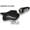 Rivestimento sella compatibile Yamaha R6 (17-22) modello Alba 2 comfort system