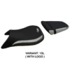 Rivestimento sella compatibile Yamaha R6 (03-05) modello Blackburn