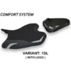 Rivestimento sella compatibile Yamaha R6 (08-16) modello Passavia 1 comfort system