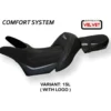 Rivestimento sella compatibile Yamaha V-Max 1700 (08-17) modello Odessa velvet comfort system
