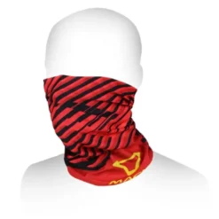 Scaldacollo Collare Macna Summer Tube Logo Rosso Nero