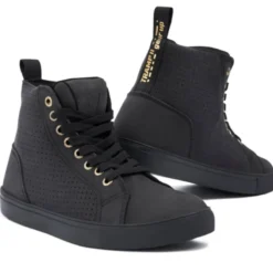 Scarpe Moto Donna Rebelhorn Tramp II Nero Oro