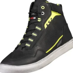 Scarpe Moto Ls2 Zoe Nero H-V Giallo