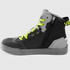 Scarpe Moto Rebelhorn Vandal II Nero Grigio Giallo Fluo
