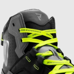 Scarpe Moto Rebelhorn Vandal II Nero Grigio Giallo Fluo