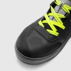 Scarpe Moto Rebelhorn Vandal II Nero Grigio Giallo Fluo